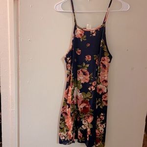 Floral print dress